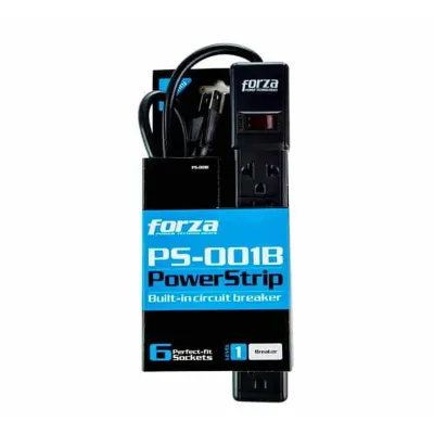 SUPRESOR DE PICO FORZA PS-001B 6 TOMAS