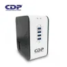 ESTABILIZADOR CDP R2CU-AVR1008I 1000VA/500W 8 SALIDAS 4 PUERTOS USB