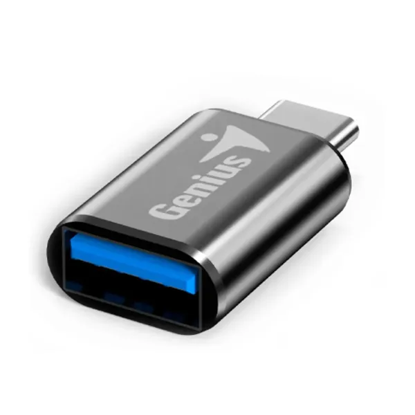 Z ADAPTADOR GENIUS ACC-C2A USB-C A USB-A DARK GREY