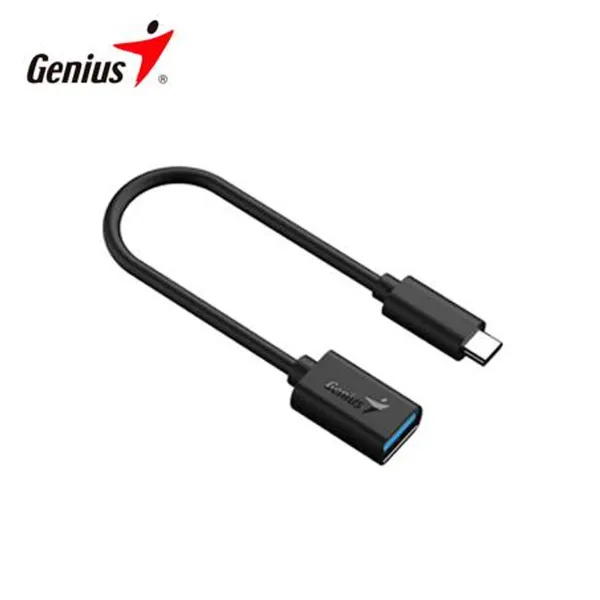 Z ADAPTADOR GENIUS ACC-C2AC USB-C A USB-A 21CM BLACK
