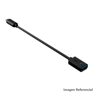 Z ADAPTADOR GENIUS ACC-C2AC USB-C A USB-A 21CM BLACK